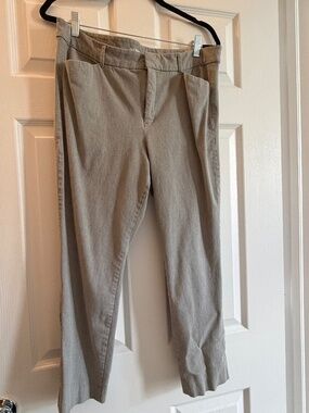 Old Navy High Waisted Pixie Skinny Work Pants